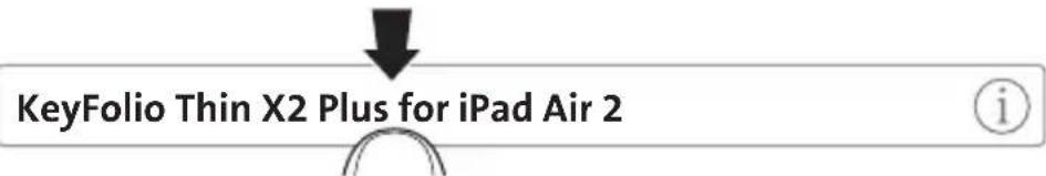 KENSINGTON KeyFolio Thin X2 Plus - Pairing - 2