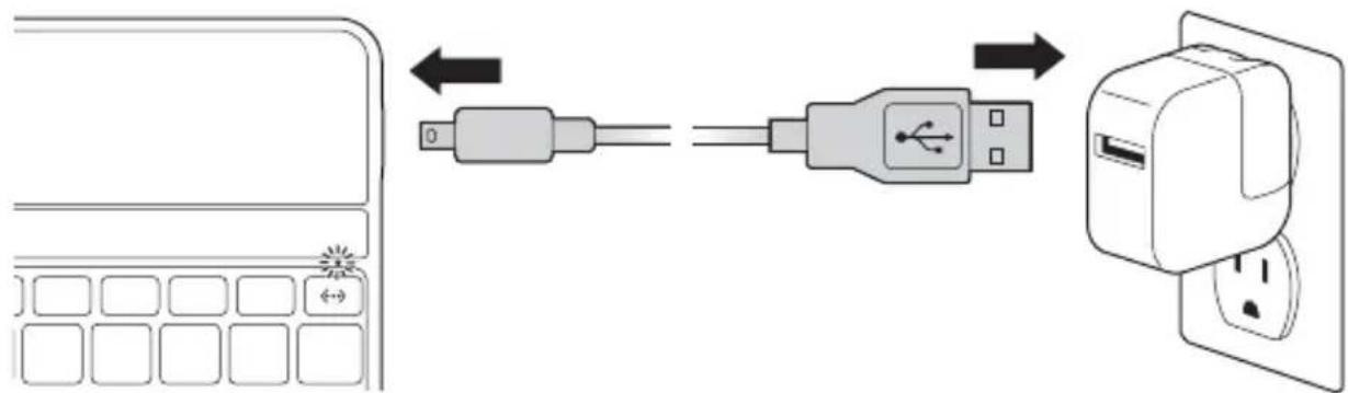 KENSINGTON KeyFolio Thin X2 Plus - Nabíjíse - 1