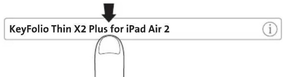 KENSINGTON KeyFolio Thin X2 Plus - Párosítás - 4