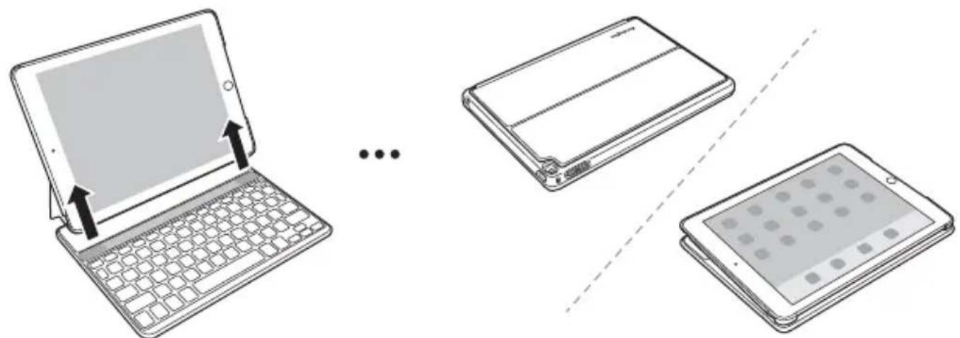 KENSINGTON KeyFolio Thin X2 Plus - Activer et désactiver le clavier - 2