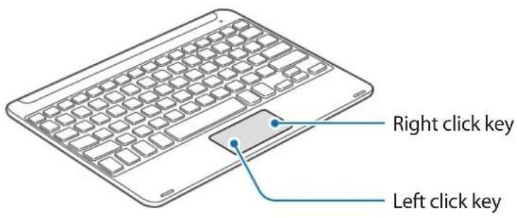 SAMSUNG EJFT810UWE - Using the touchpad - 1