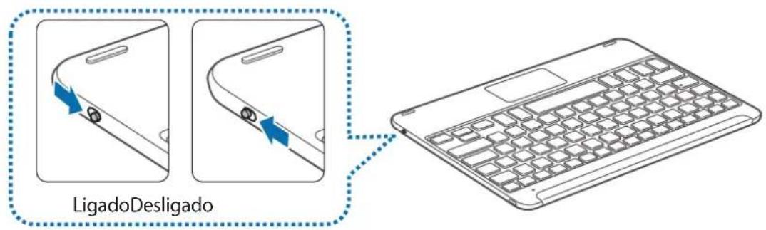SAMSUNG EJFT810UWE - Ligando e desligando o teclado - 1