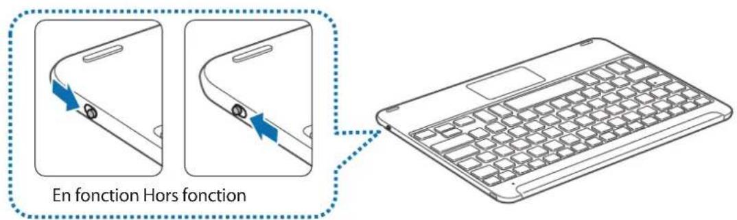 SAMSUNG EJFT810UWE - Mise en fonction et hors fonction du clavier - 1