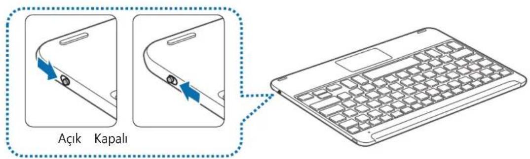 SAMSUNG EJFT810UWE - Klavyeyi açma ve kapama - 1