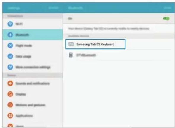 SAMSUNG EJFT810UWE - Σύνδεση Σουσκευών μέω Bluetooth - 1
