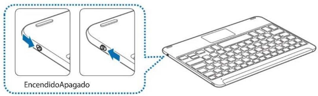 SAMSUNG EJFT810UWE - Encender y apagar el teclado - 1