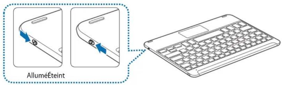 SAMSUNG EJFT810UBE - Allumer et éteindre le clavier - 1