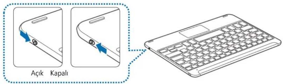 SAMSUNG EJFT810UBE - Klavyeyi açma ve kapama - 1