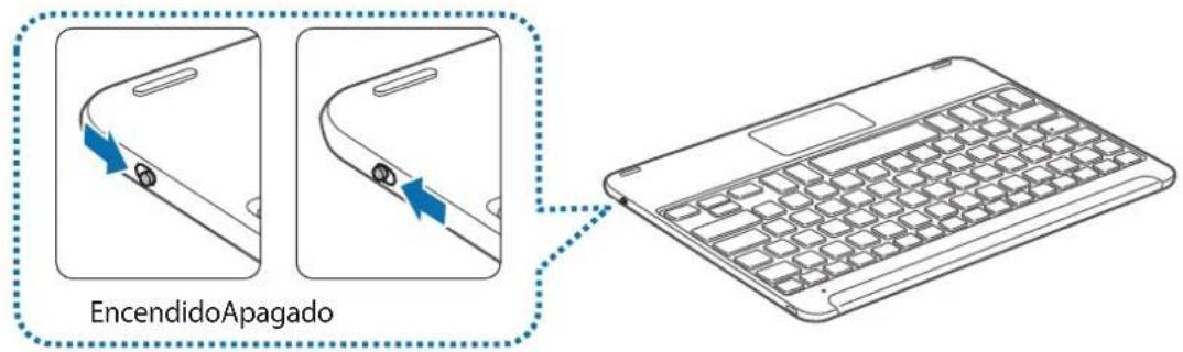 SAMSUNG EJFT810UBE - Encender y apagar el teclado - 1