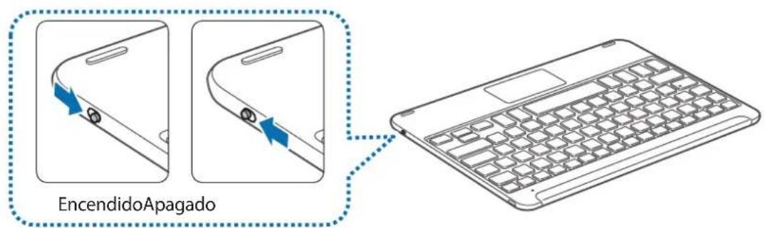 SAMSUNG EJFT810UBE - Encender y apagar el teclado - 1