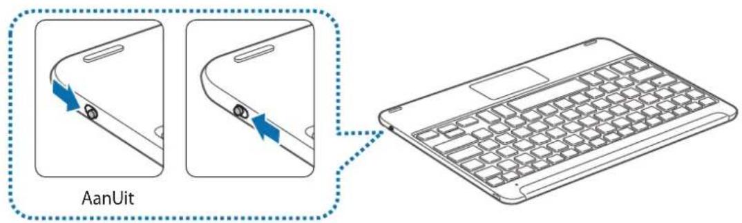 SAMSUNG EJFT810UBE - Het toetsbord in- en uitschakelen - 1