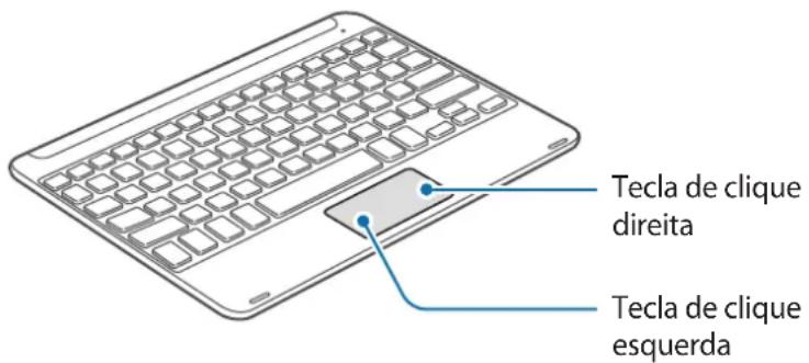 SAMSUNG EJFT810UBE - Usando o touchpad - 1