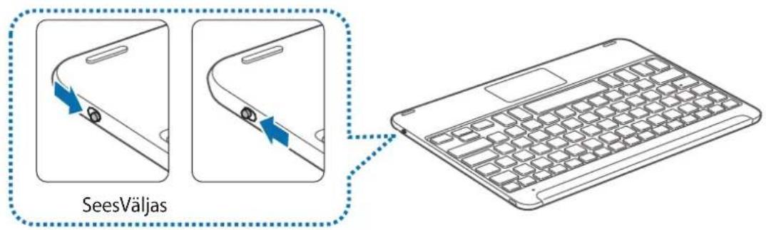 SAMSUNG EJFT810UBE - Klaviatuuri sisse- ja valjalulitamine - 1
