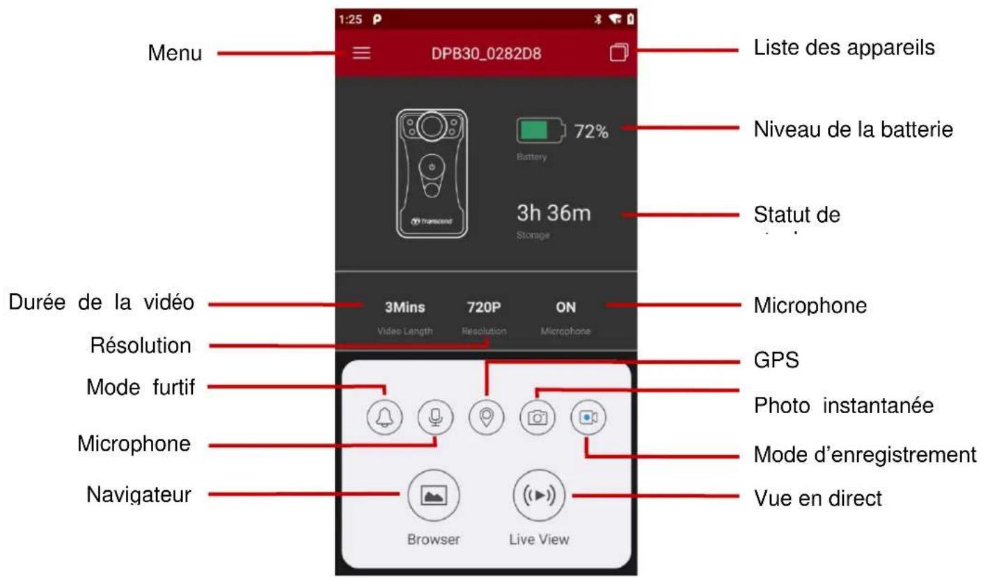 TRANSCEND DrivePro Body 30 - 6-3 Application DrivePro™ Body App - 1