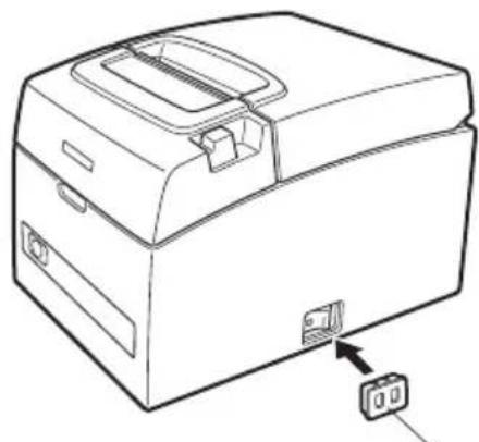 CITIZEN CTS310II - Anbringen der Hauptschalterabdeckung - 1