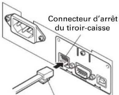 CITIZEN CTS310II - Branchement du tiroir-caisse - 1