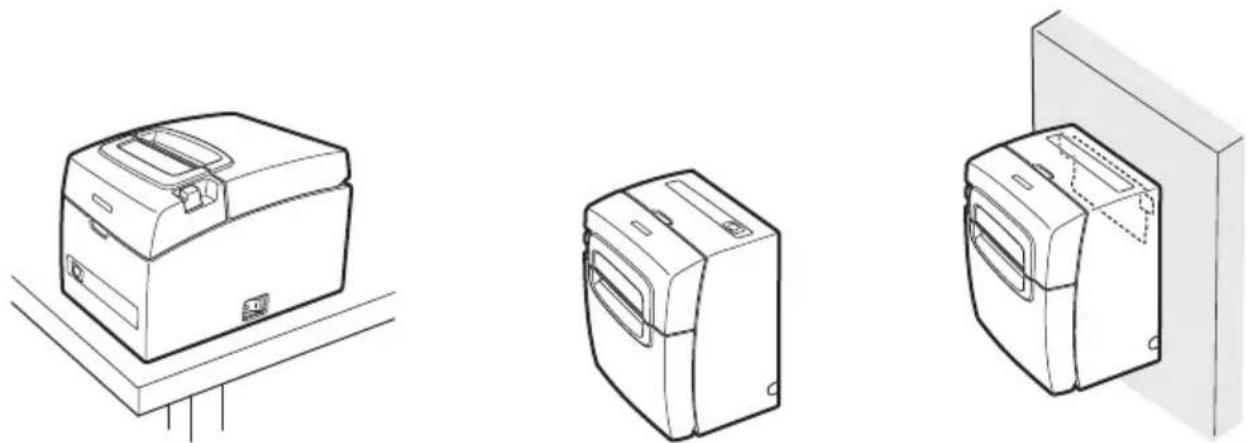 CITIZEN CTS310II - Precautions for Installing the Printer - 1