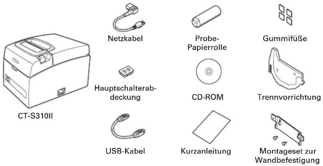 CITIZEN CTS310II - Auspacken - 1
