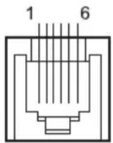 CITIZEN CTS310II - Pinbelegung der Buchse - 1