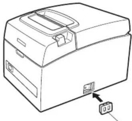 CITIZEN CTS310II - Attaching the Power Switch Cover - 1