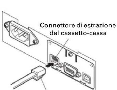 CITIZEN CTS310II - Collegamento del cassetto-cassa - 1