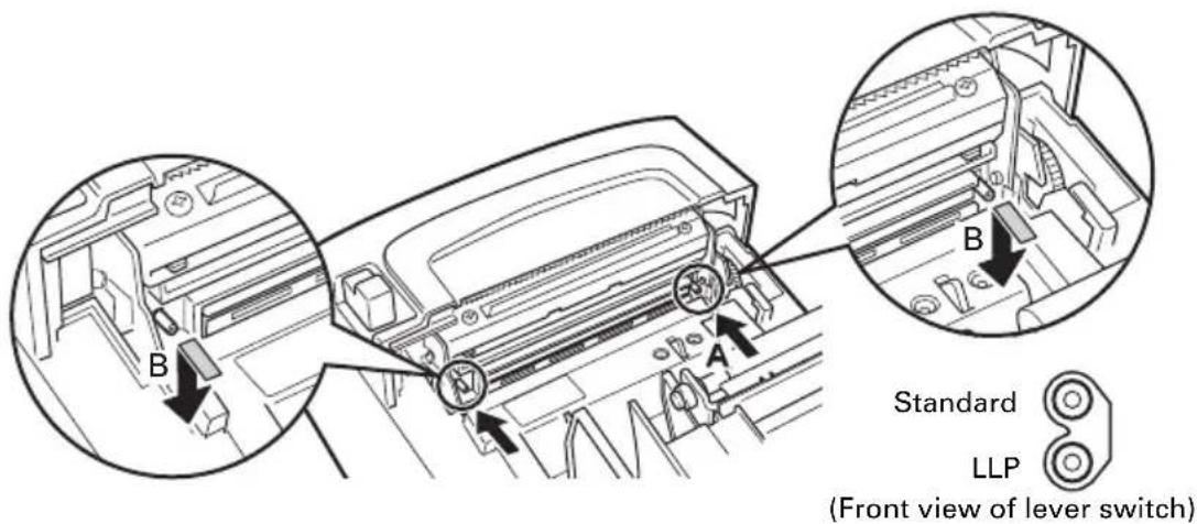 CITIZEN CTS310II - Long Life Print (LLP) Function Settings - 1