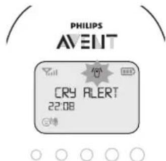 PHILIPS AVENT SCD725 - Ispèjamasis signalas apie verkima - 1