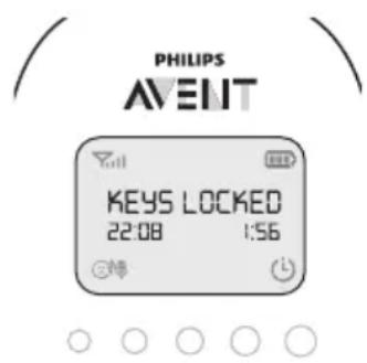 PHILIPS AVENT SCD725 - Painikelukitus - 1
