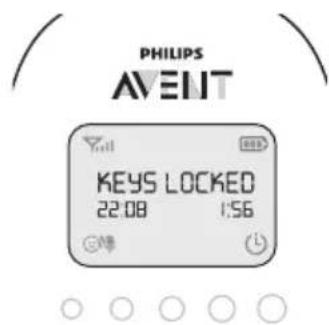 PHILIPS AVENT SCD725 - Key lock - 1