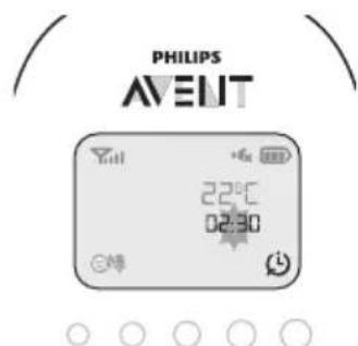 PHILIPS AVENT SCD725 - Cronometrul de hrănire - 1