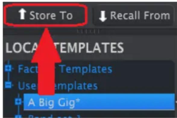 Arturia DrumBrute Impact - Le bouton « Store To » - 2