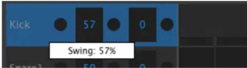 Arturia DrumBrute Impact - La valeur Swing - 1