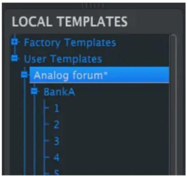 Arturia DrumBrute Impact - Le Navigateur de projets - 2