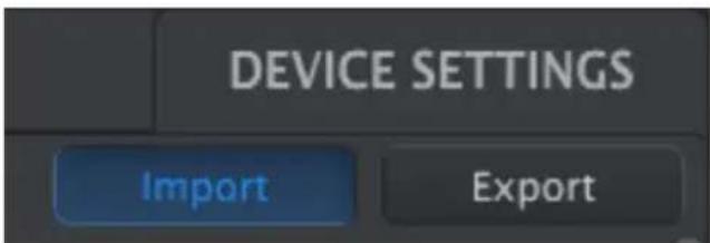 Arturia DrumBrute Impact - Importer les Reglages de l'appareil - 1