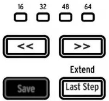 Arturia DrumBrute Impact - Longueur de motif/Dernier pas - 1