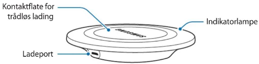 SAMSUNG Wireless Charging Pad EPPG920 - Enhetsoppsett - 1