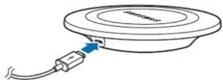 SAMSUNG Wireless Charging Pad EPPG920 - Uso del cargador inalámbrico - 1