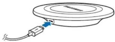 SAMSUNG Wireless Charging Pad EPPG920 - 使用无线充电器 - 1