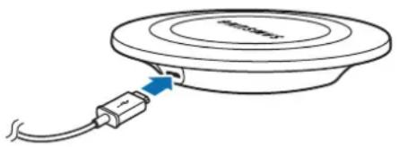 SAMSUNG Wireless Charging Pad EPPG920 - Използване на безжично зарядно устройство - 1