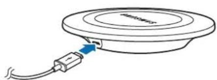 SAMSUNG Wireless Charging Pad EPPG920 - Utiliser la station de chargement sans fil - 1