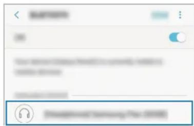 SAMSUNG U Flex EOBG950 - Savienojuma izveide ar citam icercem - 1