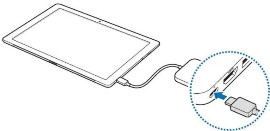 SAMSUNG EEPW700 - Connexion à un appareil mobile - 1