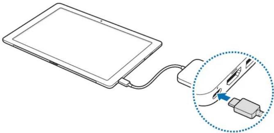 SAMSUNG EEPW700 - Connecting to a mobile device - 1
