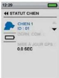 SportDOG TEK 1.0 - POUR AFFICHER LE STATUT DU CHIEN : - 2