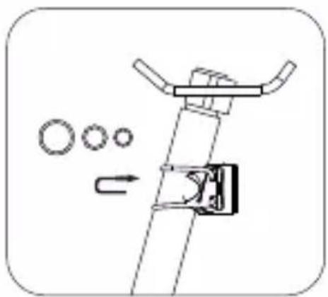 iGPSport IGS20E - 8.Installation du bloc de fixation - 2