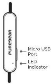 PureGear PureBoom - LED Indicators - 1