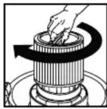Shop-Vac 9625310 - INSTALACION Y MANTENIMIENTO DEL FILTRO (CONT.) - 2