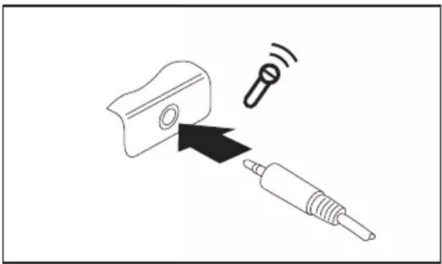 FUJITSU Stylistic Q736 - Raccordement d'un microphone ou autre péripérisque d'entrée audio - 1