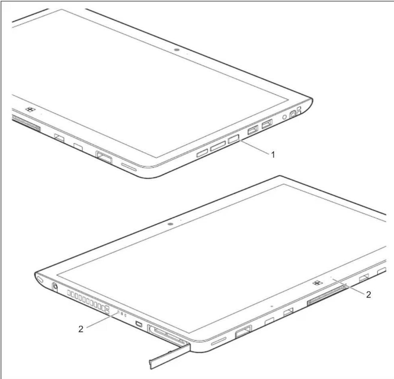 FUJITSU Stylistic Q736 - Première remisesoustensiondel'appareil - 2