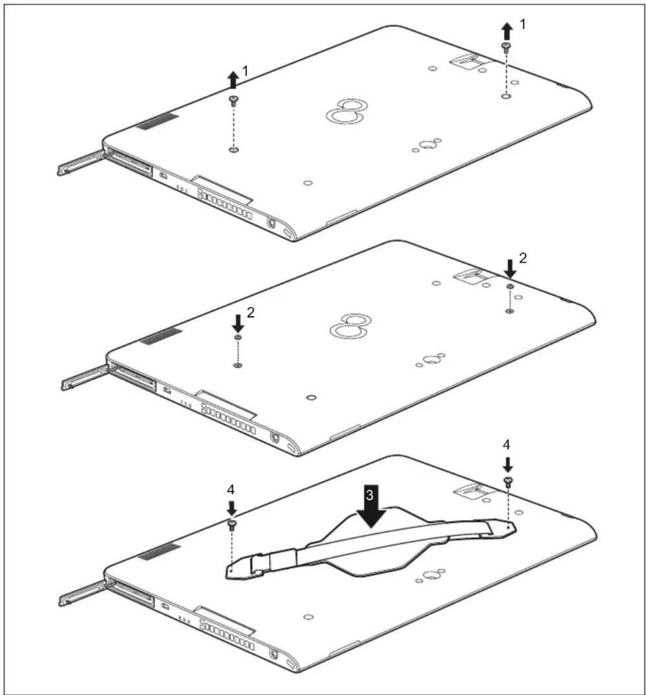 FUJITSU Stylistic Q736 - Dragonne(option) - 3